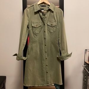 BOGO NWT William Rast Button Up Long Sleeve Dress